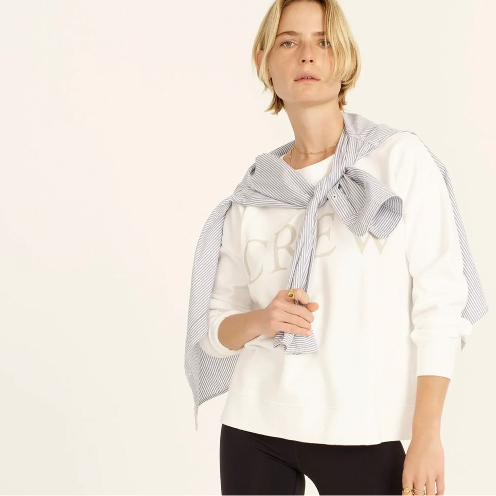 J. Crew CREW Re-Imagined Sweatshirt, Size Medium